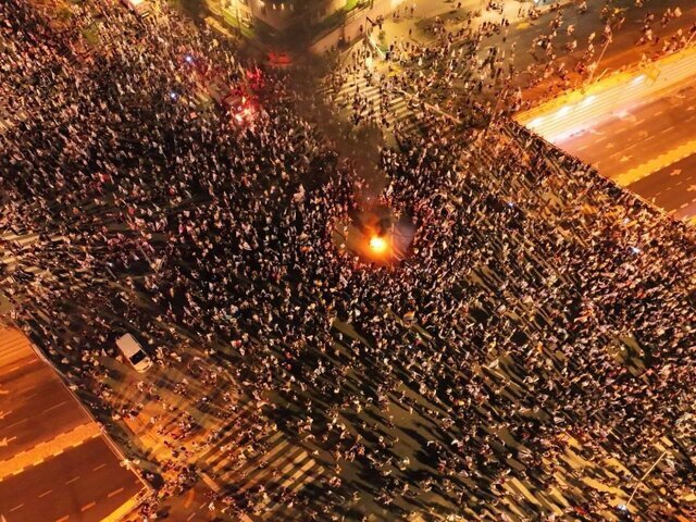 تظاهرات هزاران صهیونیست در قدس اشغالی