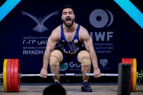 طلای درخشان برای ایران پس از ناکامی بزرگ چین در وزنه‌برداری قهرمانی جهان