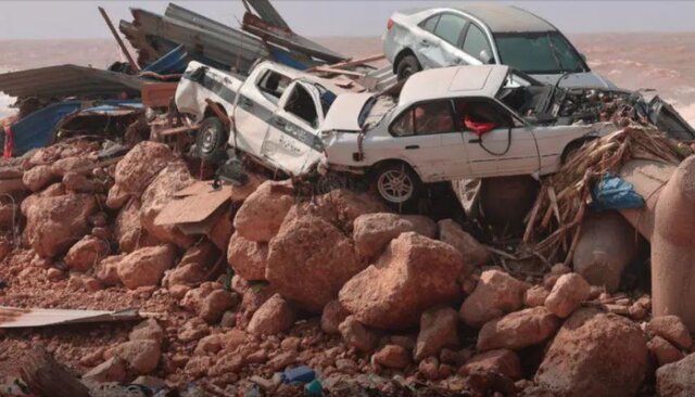 صدها کشته در سیل و توفان لیبی؛ وضعیت اضطراری اعلام شد