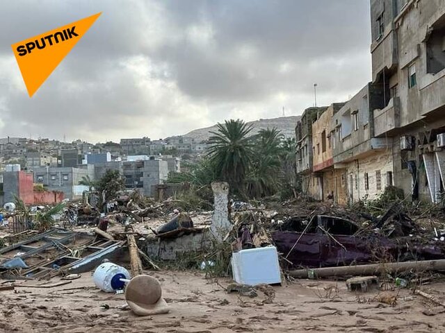 بیش از ۳۰۰۰ کشته در سیل ویرانگر لیبی؛ آواره شدن ۲۰ هزار نفر و خطر شیوع بیماری‌
