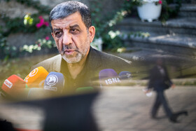 عزت الله ضرغامی وزیر میراث و گردشگری در حاشیه جلسه هیات دولت - ۲۲ شهریور