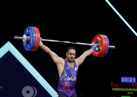 روز بی‌مدال وزنه‌برداری ایران در ۹۶ کیلوگرم قهرمانی جهان + فیلم