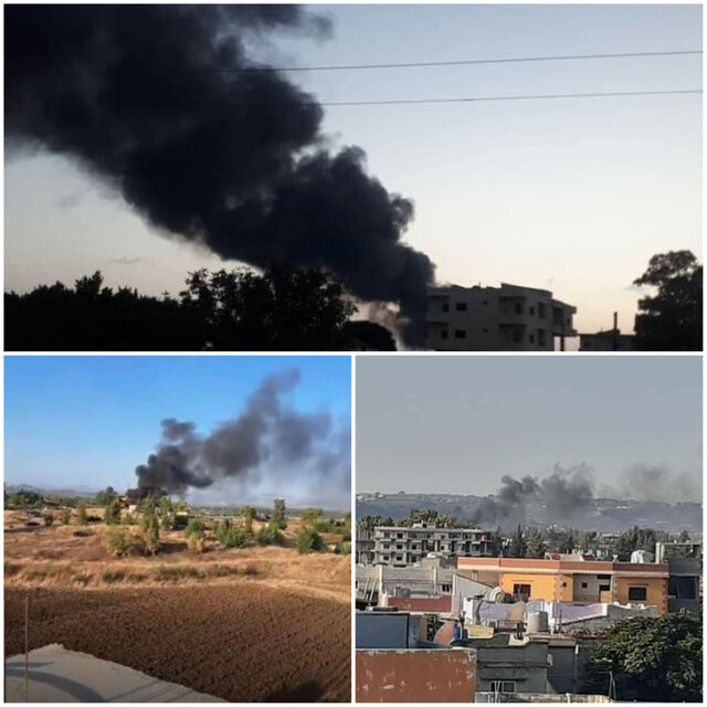 حمله هوایی رژیم صهیونیستی به سوریه
