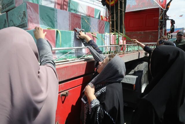 پیکر پاک شهدای تازه تفحص شده دوران دفاع مقدس در ارومیه تشییع شد