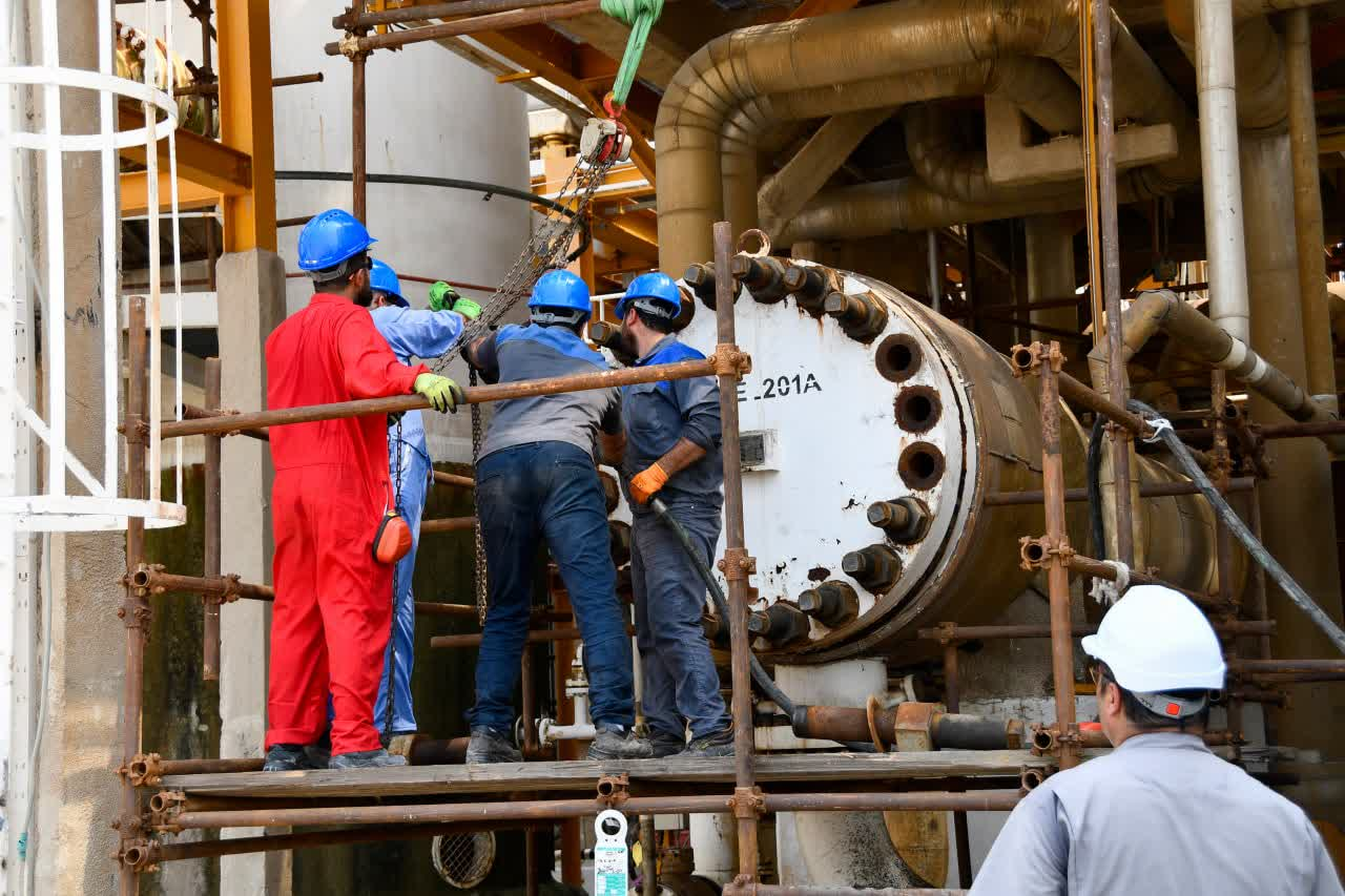 اتمام عملیات تعمیرات اساسی پالایشگاه دوم مجتمع گاز پارسجنوبی