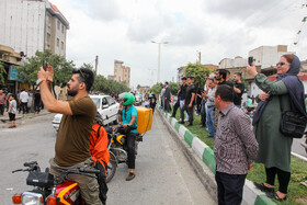 سقوط پهپاد در گرگان