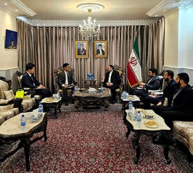 دیدار سفیر ایران در سوریه با کاردار ژاپن