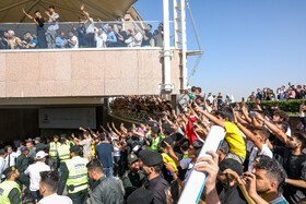 ورود تیم فوتبال النصر عربستان به هتل اسپیناس پالاس