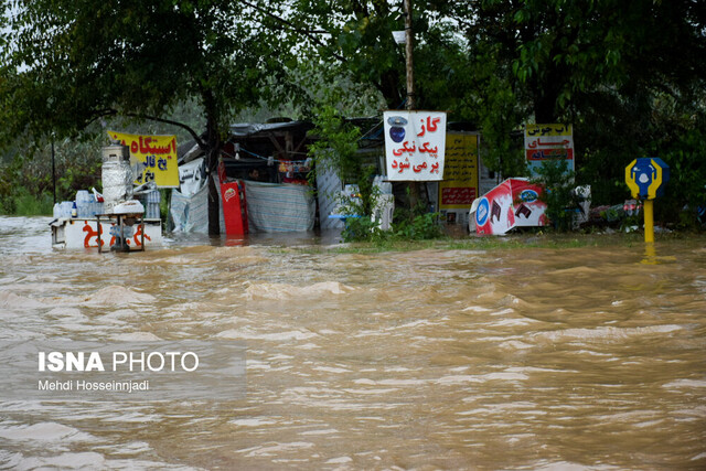 بارش ۲۷۰ میلیمتری در آستارا/رفع کامل قطعی آب و برق مناطق سیل زده تا شبانه روز آینده