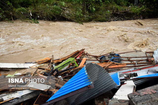 رعایت نشدن حریم رودخانهها، عامل بیشترین آسیب سیل آستارا/ اعزام ۱۲ تیم کمکی از اردبیل و تهران