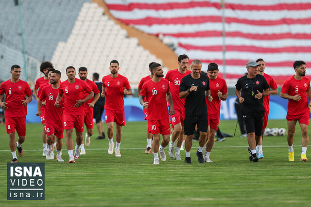 ویدیو/ تمرین تیم پرسپولیس قبل از دیدار با النصر با حضور بیرانوند