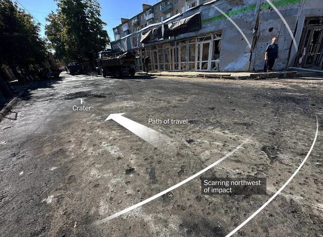 نیویورکتایمز: موشک اوکراینی باعث فاجعه بازار شرق اوکراین بود