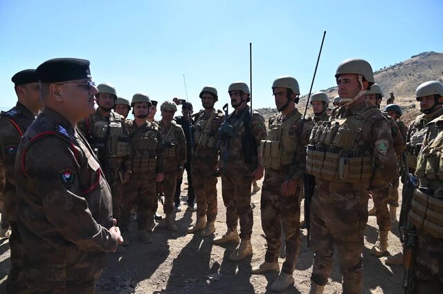 فرمانده مرزبانی عراق از مرز اقلیم کردستان و ایران بازدید کرد