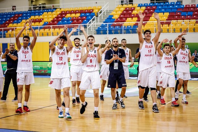 صعود بسکتبال نوجوانان ایران به دور بعد قهرمانی آسیا