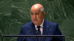 رئیس جمهور الجزایر رای‌گیری برای عضویت کامل فلسطین در سازمان ملل را خواستار شد
