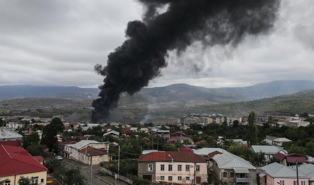دومین روز عملیات نظامی جمهوری آذربایجان در قرهباغ