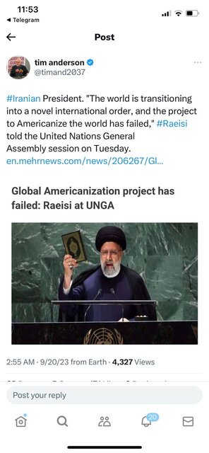 استقبال کاربران شبکههای اجتماعی از دفاع رئیسی از قرآن کریم در سازمان ملل