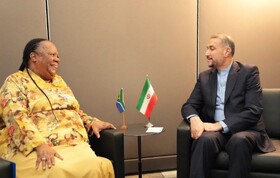 رایزنی وزیر امور خارجه ایران و آفریقای جنوبی با محوریت «بریکس» و سفر آتی «رئیسی» به این کشور