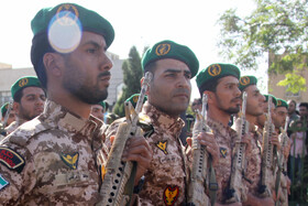 مراسم رژه نیروهای مسلح در سمنان