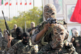 مراسم رژه نیروهای مسلح در سمنان