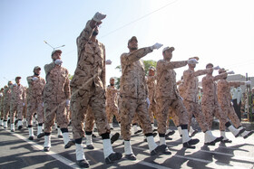 مراسم رژه نیروهای مسلح در سمنان