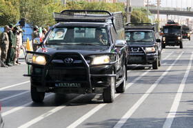 مراسم رژه نیروهای مسلح در سمنان