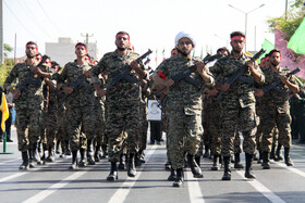 مراسم رژه نیروهای مسلح در سمنان