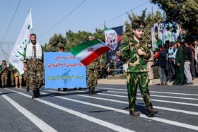 مراسم رژه نیروهای مسلح استان قزوین