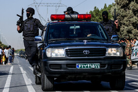 مراسم رژه نیروهای مسلح استان قزوین