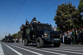 مراسم رژه نیروهای مسلح استان قزوین