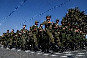 مراسم رژه نیروهای مسلح استان قزوین