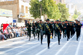 مراسم رژه نیروهای مسلح - یاسوج