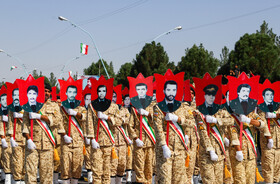 مراسم رژه نیروهای مسلح در کرمان