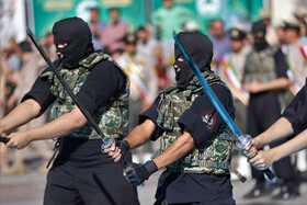 مراسم رژه نیروهای مسلح در همدان