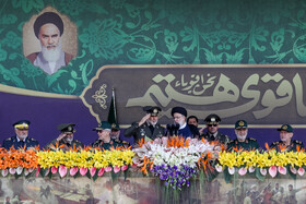 مراسم رژه نیروهای مسلح در تهران