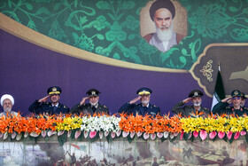 مراسم رژه نیروهای مسلح در تهران