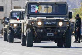 مراسم رژه نیروهای مسلح در بیرجند