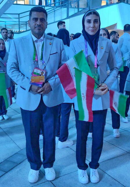 رژه کاروان ایران در بازیهای آسیایی هانگژو