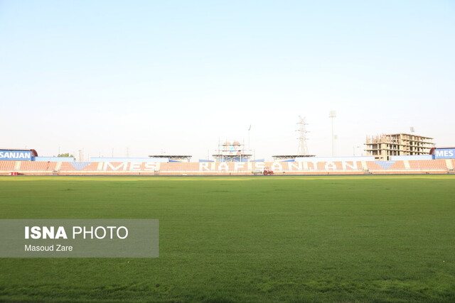اولین تصاویر از ورزشگاه جدید مس رفسنجان/ افتتاح در بازی با استقلال