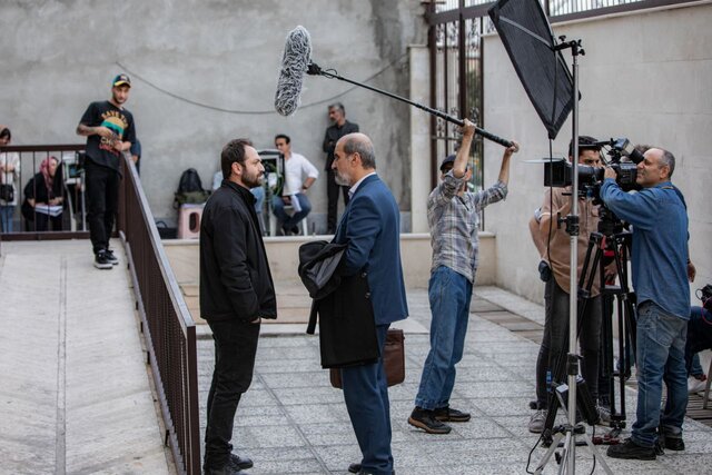 پخش پشت صحنه «بازپرس» + تصاویر