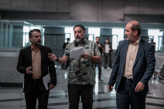 پخش پشت صحنه «بازپرس» + تصاویر