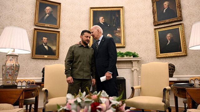 ولودیمیر زلنسکی سفر خستهکننده زلنسکی به آمریکا