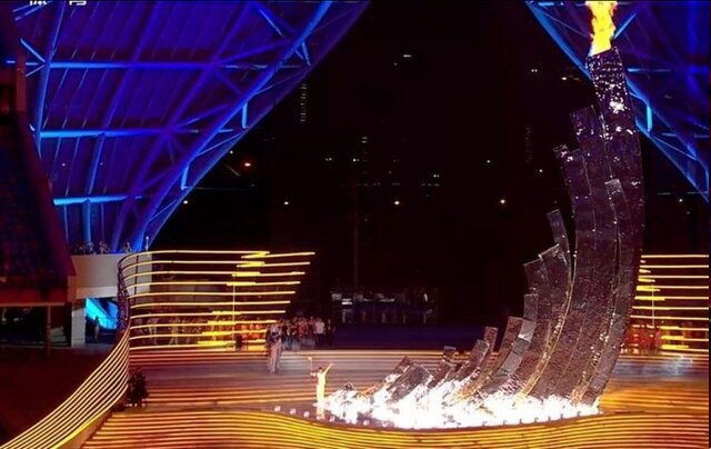 بازیهای آسیایی هانگژو افتتاح شد+عکس