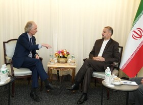 رایزنی نماینده ویژه دبیرکل سازمان ملل در امور سوریه با امیر عبداللهیان