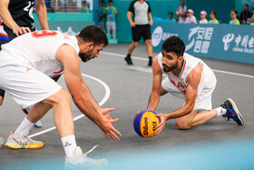بازی‌های آسیایی هانگژو - بسکتبال سه نفره ایران - کره جنوبی