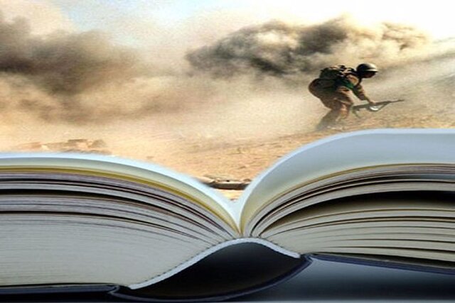 عکس تزئینی ست انتشار ۹۰ کتاب مرتبط با ادبیات دفاعمقدس در استان سمنان
