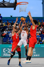 بازی‌های آسیایی هانگژو - بسکتبال سه نفره ایران - مالدیو