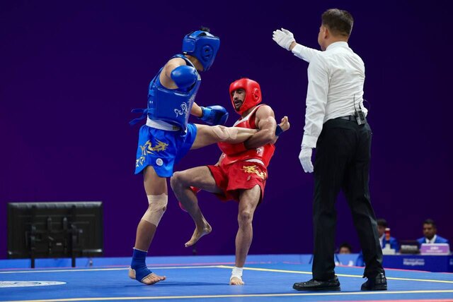 عکس تزئینی است یک طلا و یک نقره سهم ووشوکاران زنجانی از مسابقات جهانی