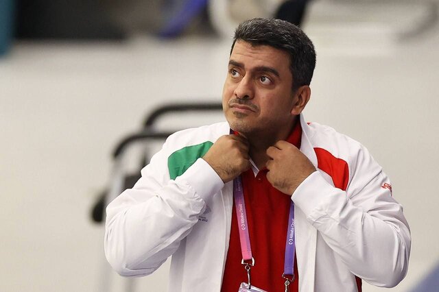 جواد فروغی دارنده مدال طلای المپیک در رشته تیراندازی حس و حال قهرمانان ورزشی از حضور در یادمان شهید ابراهیم هادی