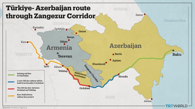 عبور زنگزور از ایران؛ تله ترکیه برای تهران یا تحریک ارمنستان؟
